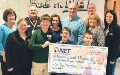 NET Credit Union Sponsors Local Pediatric Cancer 5K Run/Fun Walk