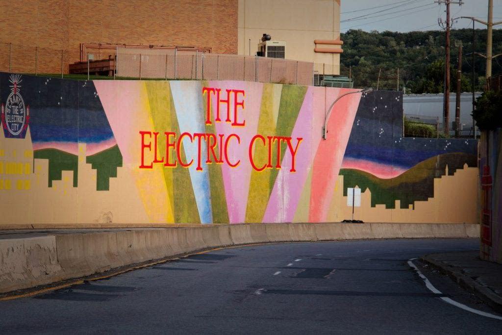 Downtown Scranton Picture Electric City Billboard Highway