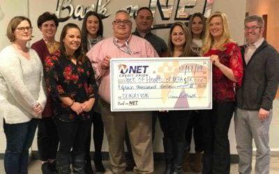 NET Credit Union Donates $15K to Local Children’s Charity