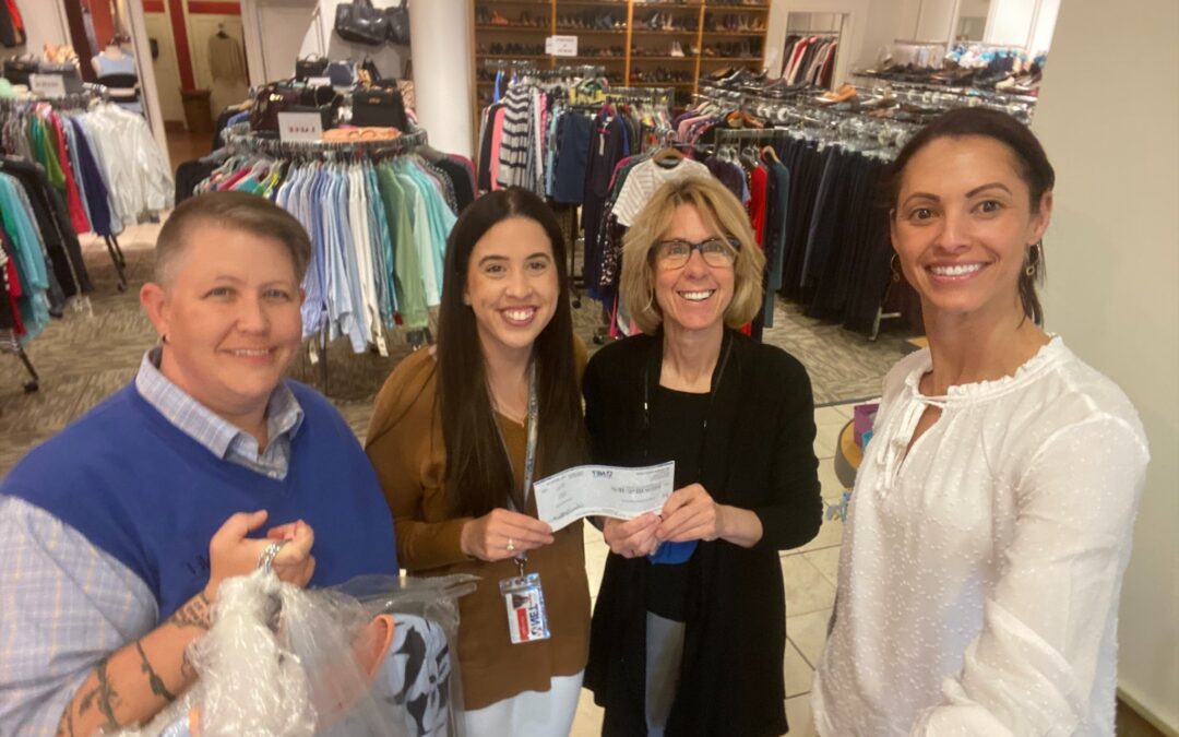 Mary & Lauren Dress For Success Donation