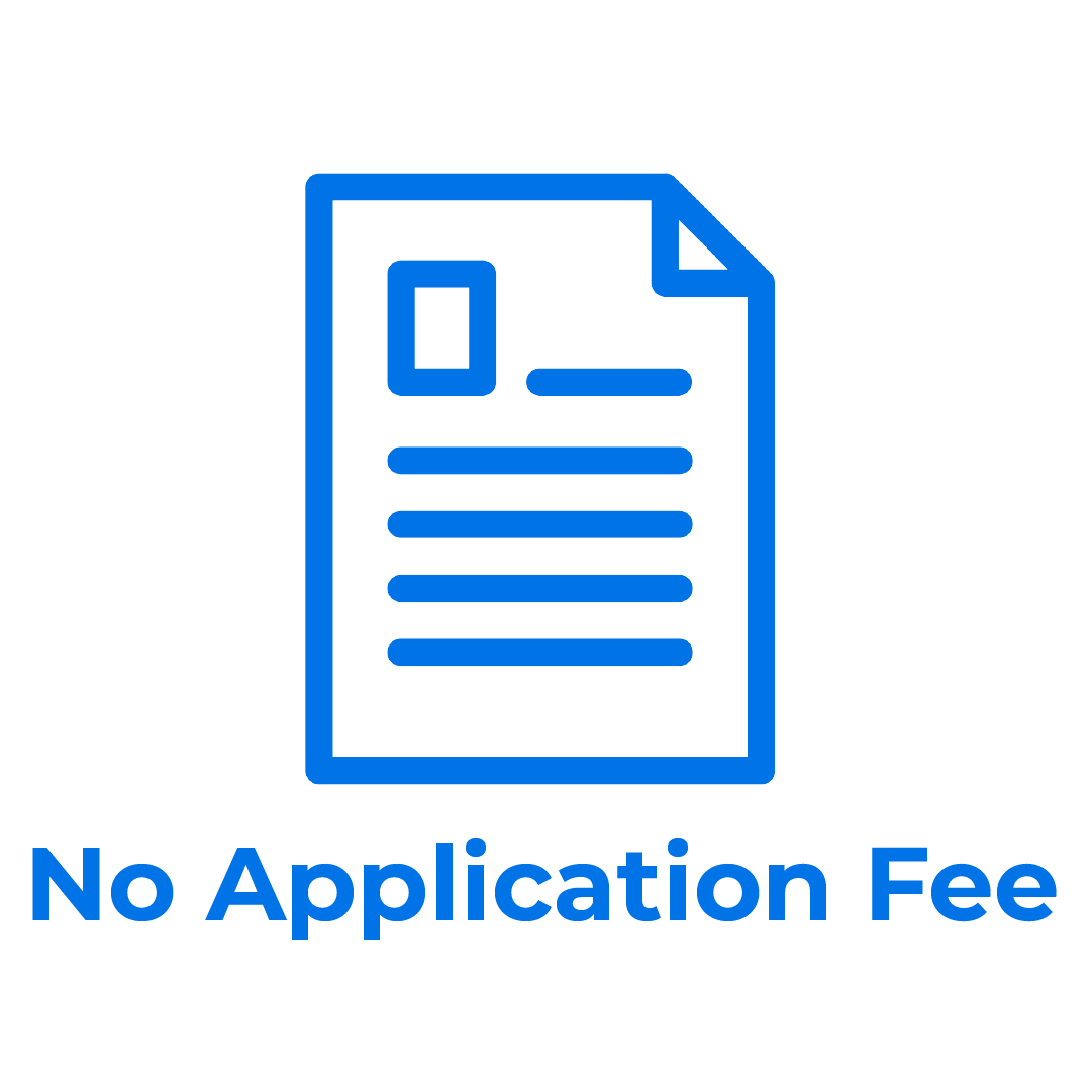 No Application Fee mobile icon